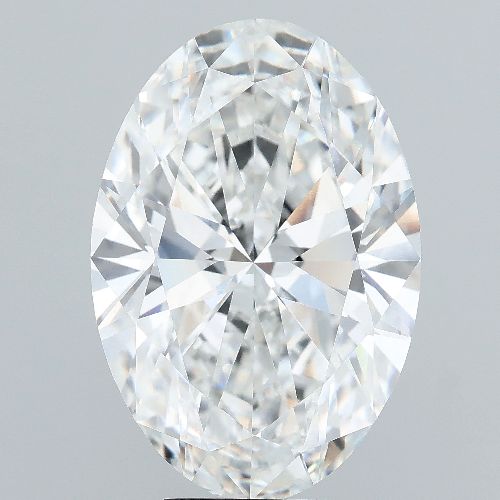 7.58 Carat Oval Lab Diamond