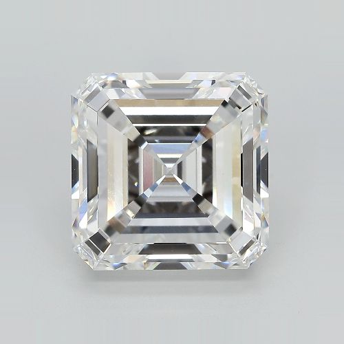 10.44ct F VS1 Very Good Cut Asscher Lab Grown Diamond
