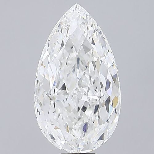 17.04ct F VVS2 Rare Carat Ideal Cut Pear Lab Grown Diamond