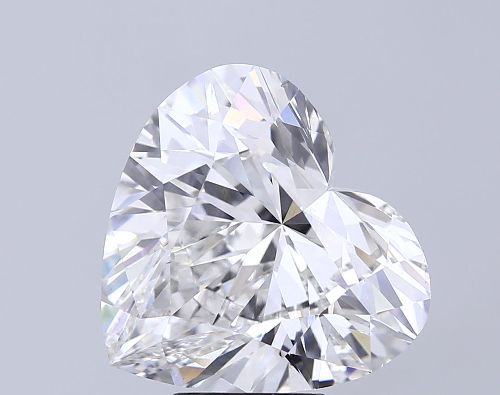 8.03ct F VS1 Rare Carat Ideal Cut Heart Lab Grown Diamond