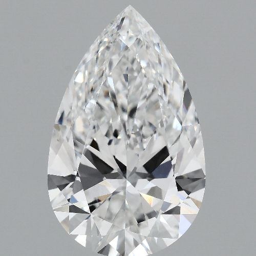 7.01 Carat Pear Lab Diamond