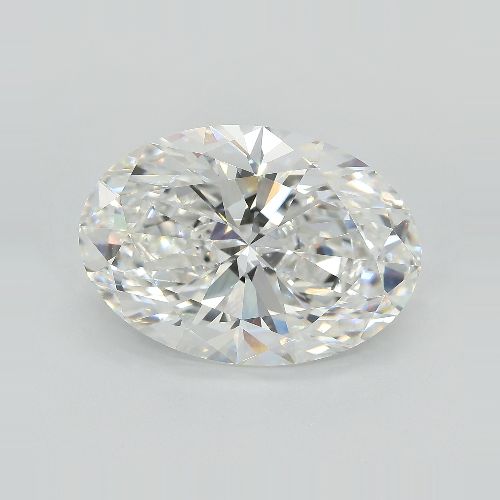 11.86ct F VVS2 Rare Carat Ideal Cut Oval Lab Grown Diamond