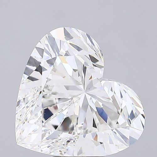 7.07ct F VS1 Very Good Cut Heart Lab Grown Diamond