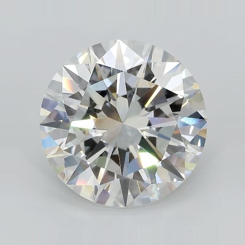 11.04ct F VS2 Excellent Cut Round Lab Grown Diamond