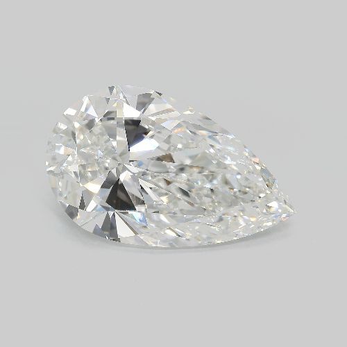 14.76ct F VVS2 Very Good Cut Pear Lab Grown Diamond