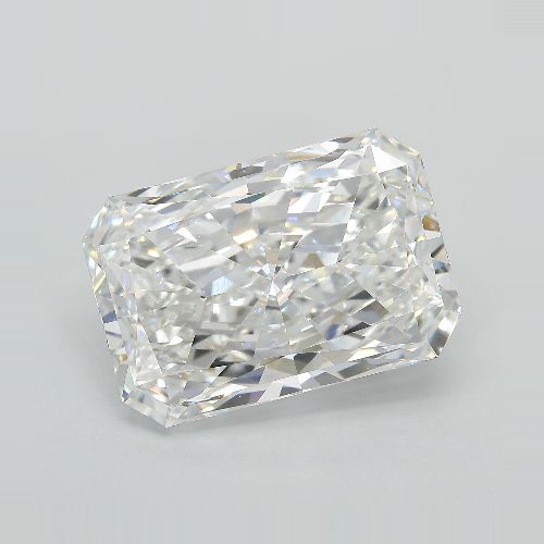 15.09ct G VVS2 Rare Carat Ideal Cut Radiant Lab Grown Diamond