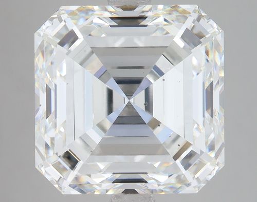 10.14ct G VS2 Excellent Cut Asscher Lab Grown Diamond