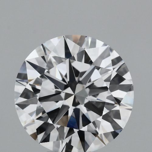 5.76ct F VVS2 Excellent Cut Round Lab Grown Diamond