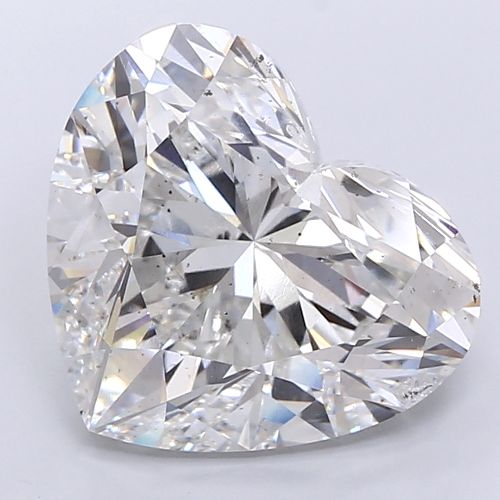 20.06ct F SI2 Rare Carat Ideal Cut Heart Lab Grown Diamond