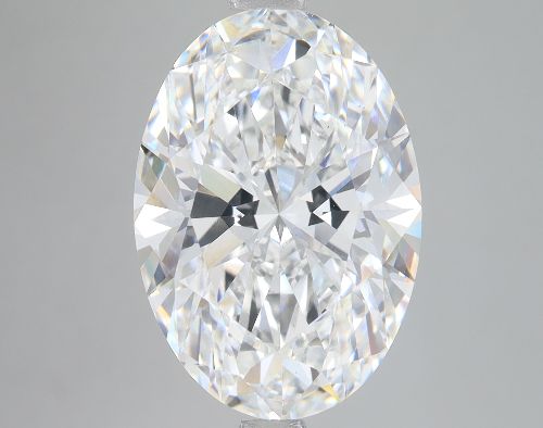 6.67 Carat Oval Lab Diamond