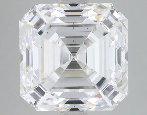 6.09ct E VS2 Rare Carat Ideal Cut Asscher Lab Grown Diamond