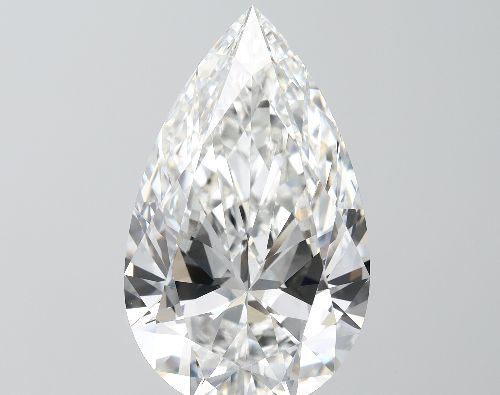 12.07ct E VVS2 Rare Carat Ideal Cut Pear Lab Grown Diamond