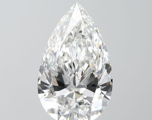 12.07ct E VVS2 Rare Carat Ideal Cut Pear Lab Grown Diamond