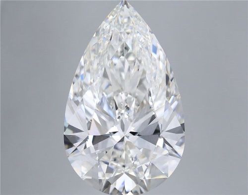 10.09ct F VVS2 Rare Carat Ideal Cut Pear Lab Grown Diamond