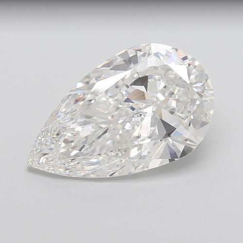 15.12ct F VVS2 Excellent Cut Pear Lab Grown Diamond