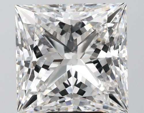 9.07ct F VS1 Rare Carat Ideal Cut Princess Lab Grown Diamond