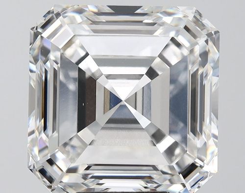 10.01ct F VVS2 Excellent Cut Asscher Lab Grown Diamond