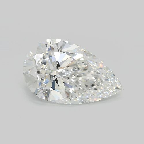 12.55ct F VVS2 Rare Carat Ideal Cut Pear Lab Grown Diamond