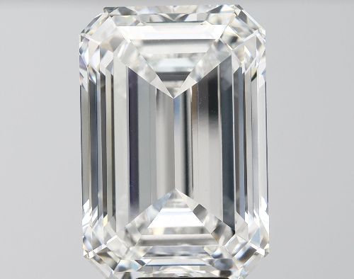 16.03ct F VVS2 Rare Carat Ideal Cut Emerald Lab Grown Diamond