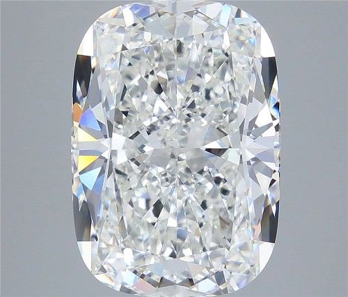 10.03ct F VVS2 Rare Carat Ideal Cut Cushion Lab Grown Diamond