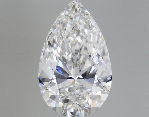 10.07ct F VVS2 Rare Carat Ideal Cut Pear Lab Grown Diamond