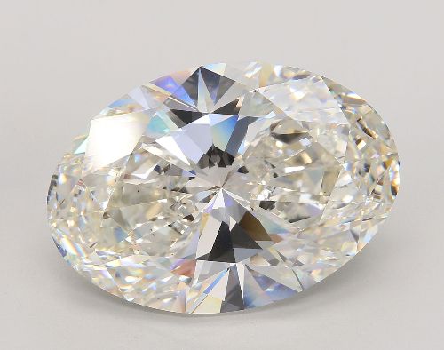 22.10ct H VS2 Rare Carat Ideal Cut Oval Lab Grown Diamond