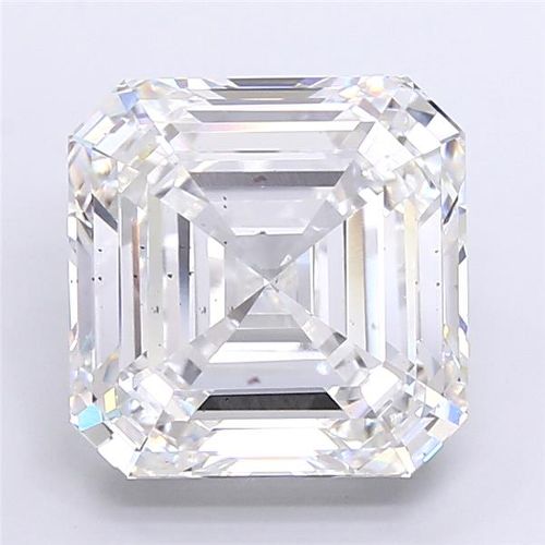 15.18ct F VS2 Rare Carat Ideal Cut Asscher Lab Grown Diamond