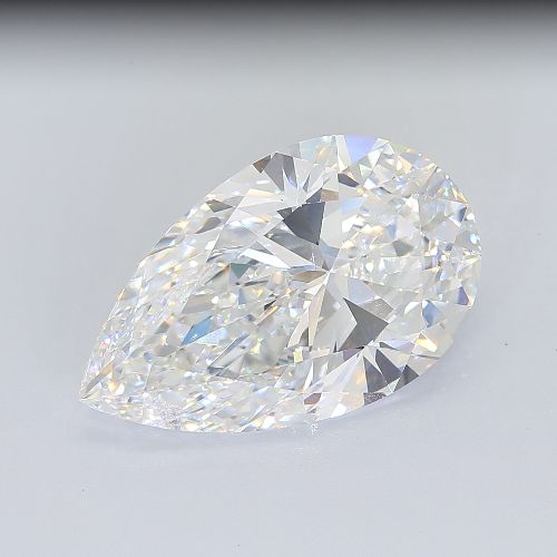 15.58ct F VVS2 Rare Carat Ideal Cut Pear Lab Grown Diamond