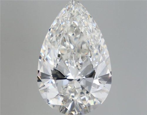 10.07ct G VVS2 Rare Carat Ideal Cut Pear Lab Grown Diamond