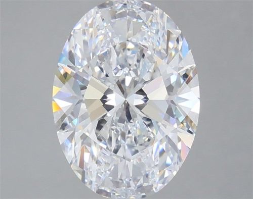3.26 Carat Oval Lab Diamond