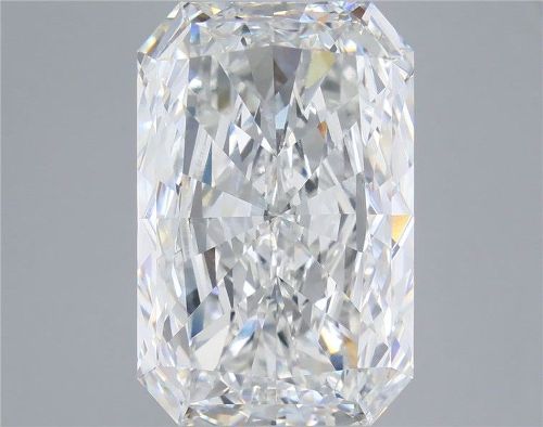 15.04ct F VVS2 Very Good Cut Radiant Lab Grown Diamond