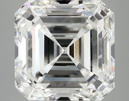 10.40ct F VS1 Rare Carat Ideal Cut Asscher Lab Grown Diamond
