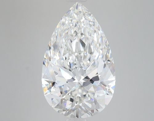6.07 Carat Pear Lab Diamond