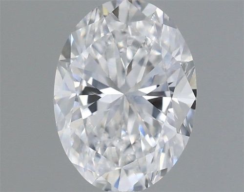 0.83ct D VVS2 Very Good Cut Oval Lab Grown Diamond