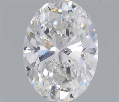 0.81ct E VS2 Rare Carat Ideal Cut Oval Lab Grown Diamond