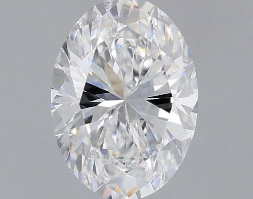 0.85ct D VVS2 Very Good Cut Oval Lab Grown Diamond