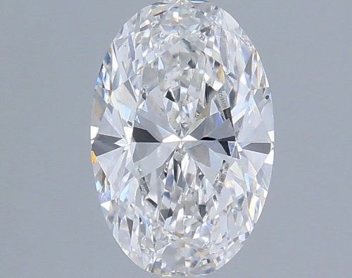 0.82ct E VS2 Rare Carat Ideal Cut Oval Lab Grown Diamond
