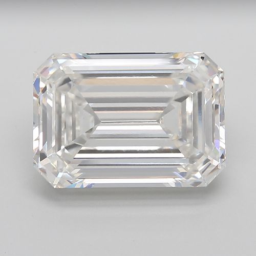 18.12ct G VVS2 Very Good Cut Emerald Lab Grown Diamond