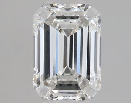 1.21ct G SI1 Rare Carat Ideal Cut Emerald Lab Grown Diamond