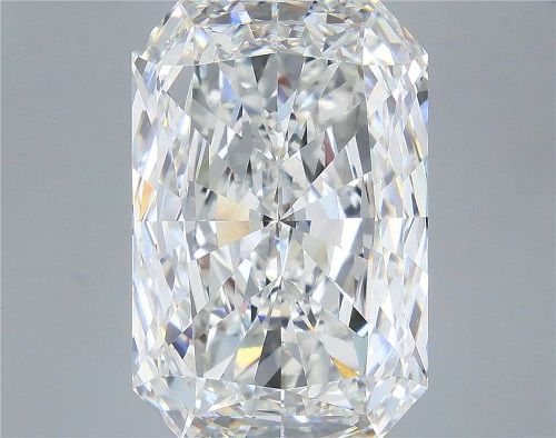 15.05ct F VVS2 Very Good Cut Radiant Lab Grown Diamond