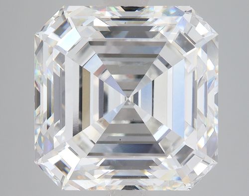 10.10ct F VS1 Rare Carat Ideal Cut Asscher Lab Grown Diamond