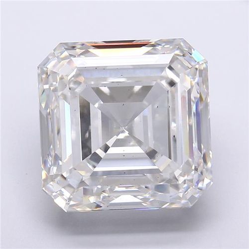 16.04ct F VS2 Rare Carat Ideal Cut Asscher Lab Grown Diamond