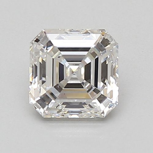 1.09ct F VS2 Rare Carat Ideal Cut Asscher Lab Grown Diamond