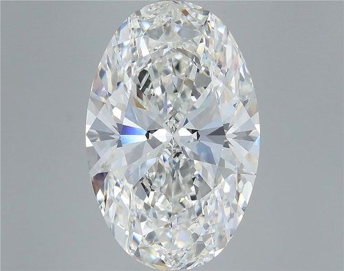 10.21ct F VVS2 Rare Carat Ideal Cut Oval Lab Grown Diamond