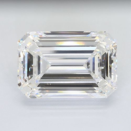 20.01ct G VVS2 Rare Carat Ideal Cut Emerald Lab Grown Diamond