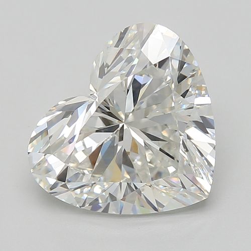 5.09ct G VS1 Very Good Cut Heart Lab Grown Diamond