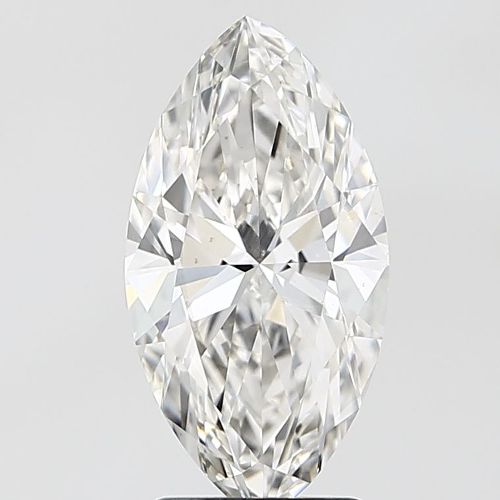 2.55ct H VS1 Rare Carat Ideal Cut Marquise Lab Grown Diamond