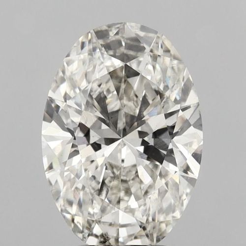 3.00ct I SI1 Rare Carat Ideal Cut Oval Lab Grown Diamond