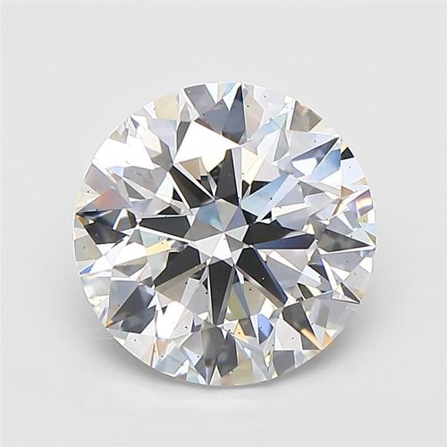 2.59ct D SI1 Rare Carat Ideal Cut Round Lab Grown Diamond