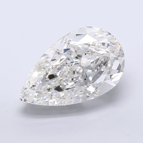 20.12ct G VVS2 Very Good Cut Pear Lab Grown Diamond